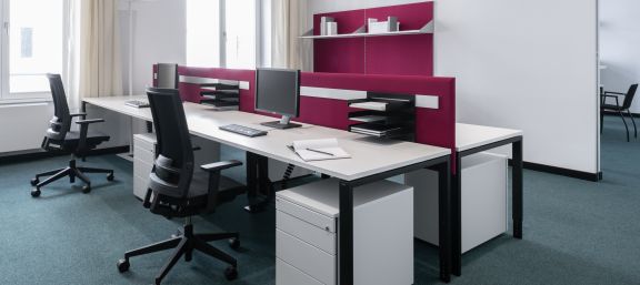 Gesiba Büro mit Bene Einrichtung © Bene-GmbH